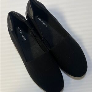 Easy Spirit Classic Black Loafers